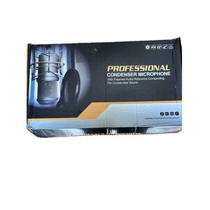 Professional Condenser‎ Microphone Black Bundle One Pack ALPOWL BM800TZ